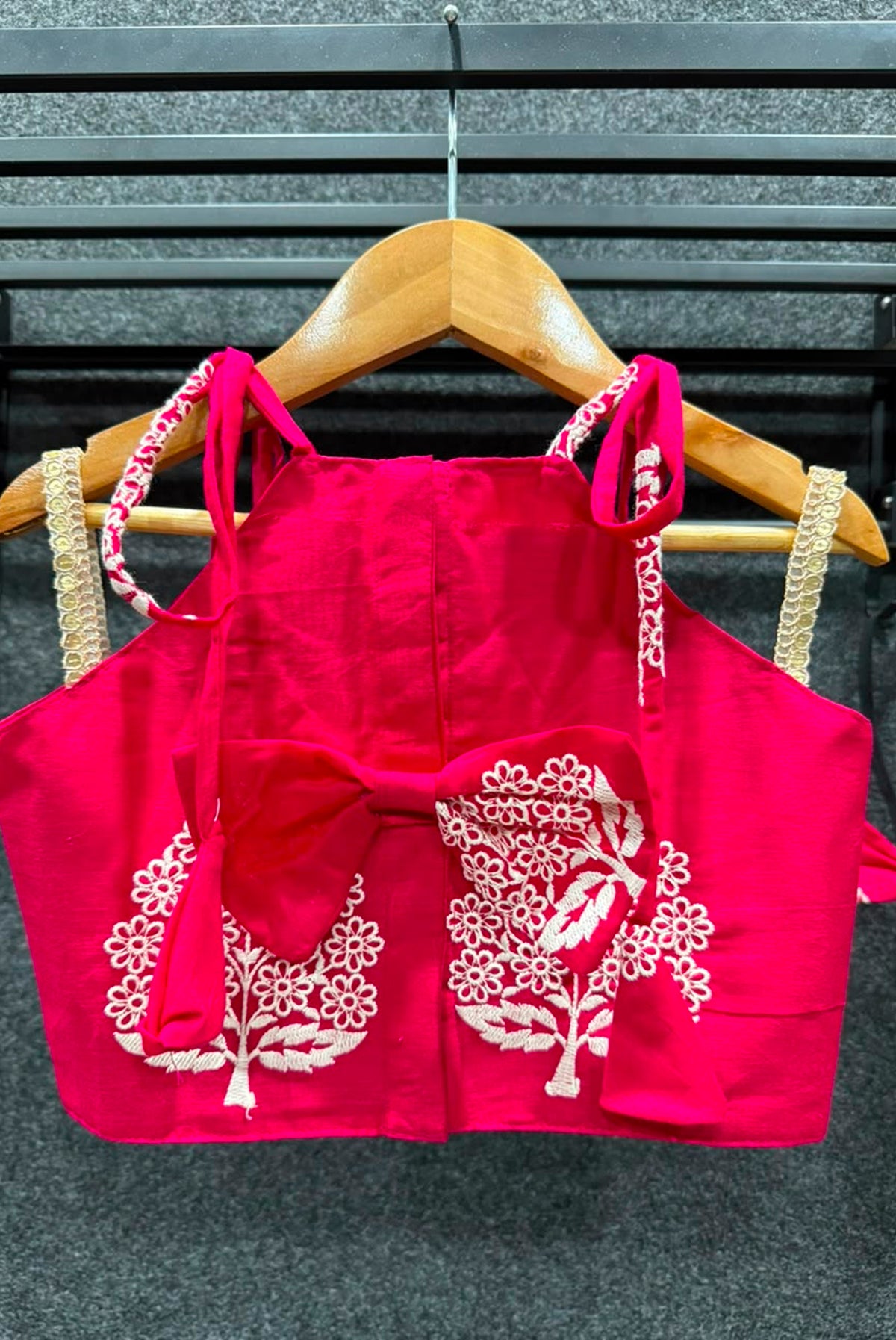 Rani Blossom – Floral Embroidered Skirt & Top Set