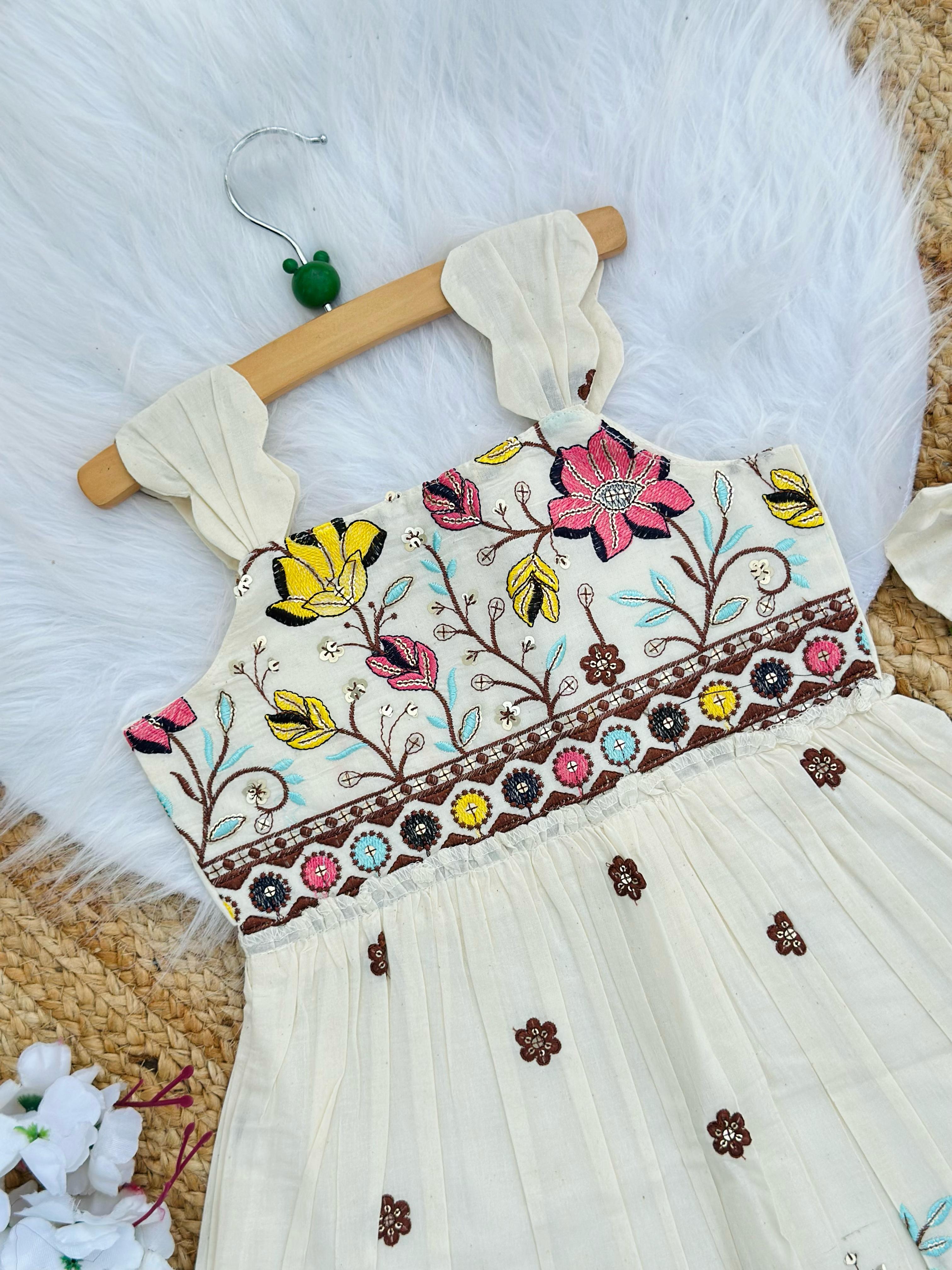 sachin and babi light blue dress Handmade Girls Dresses Ages 1-8