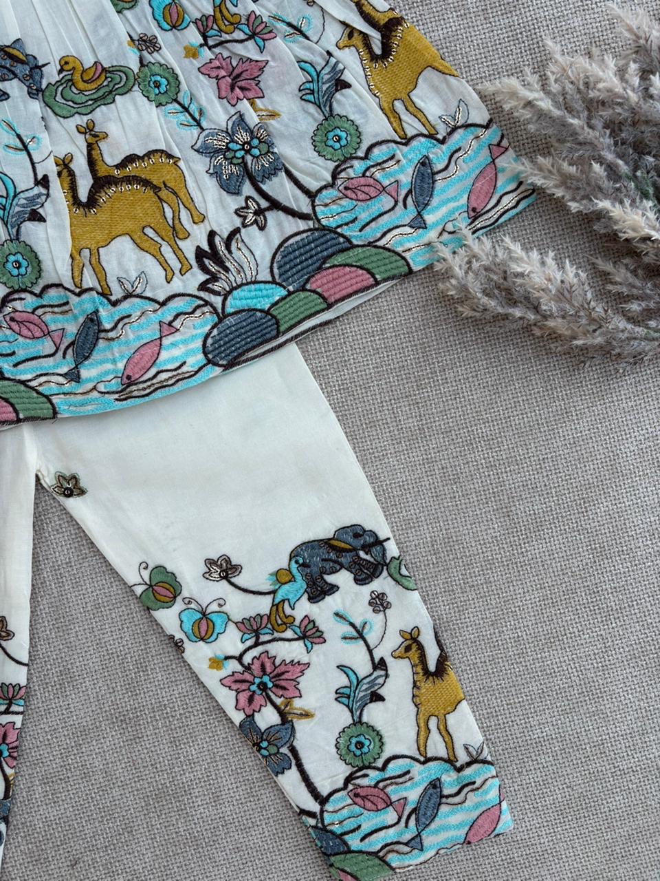 Pastel Jungle Garden Cordset