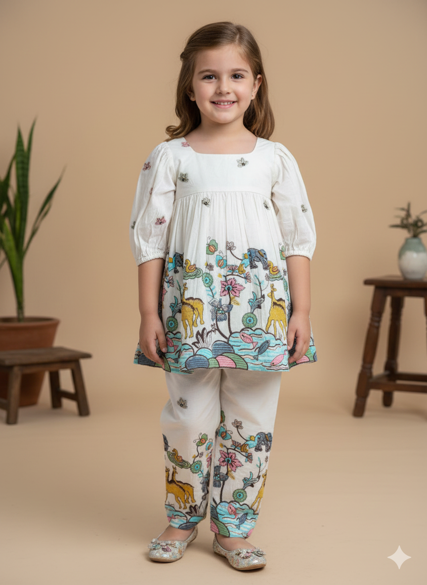 Pastel Jungle Garden Cordset